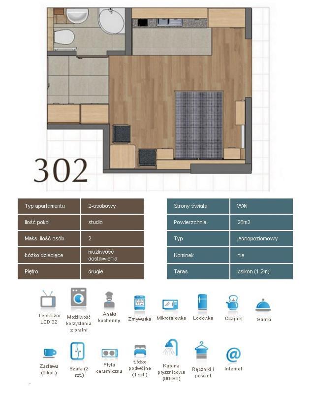 Kaskada Spa & Comfort Willa Jastrzębia Góra Rom bilde