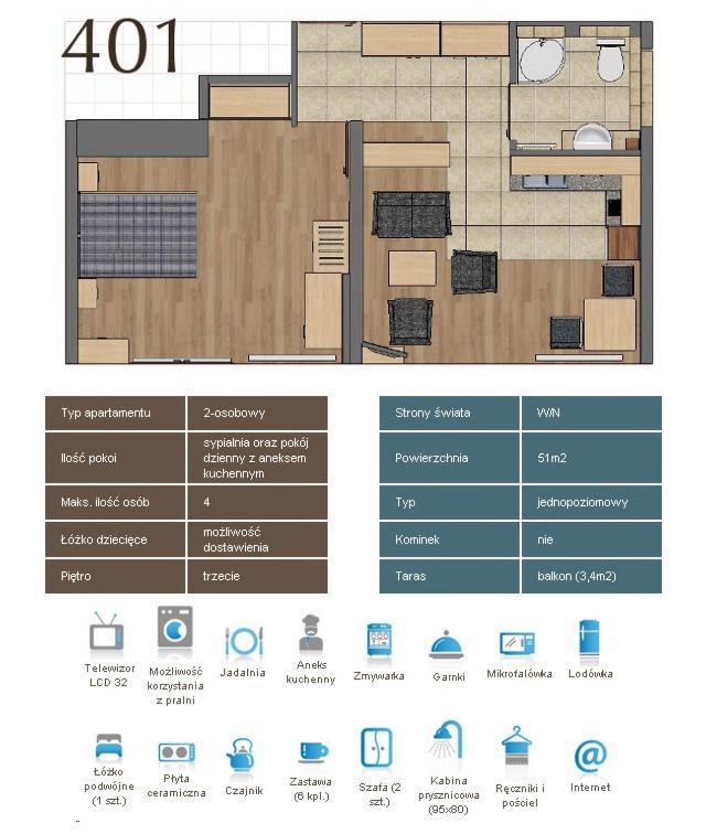 Kaskada Spa & Comfort Willa Jastrzębia Góra Rom bilde